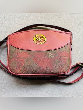 Vintage Nina Ricci Paris Maroquinerie Crossbody Bag Made in Italy Full Set